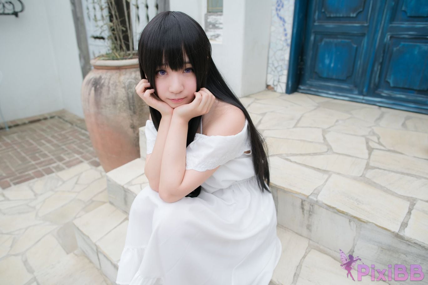 Japanese Idol Moe Iori Cosplay Ane Naru PixiBB.COM 206
