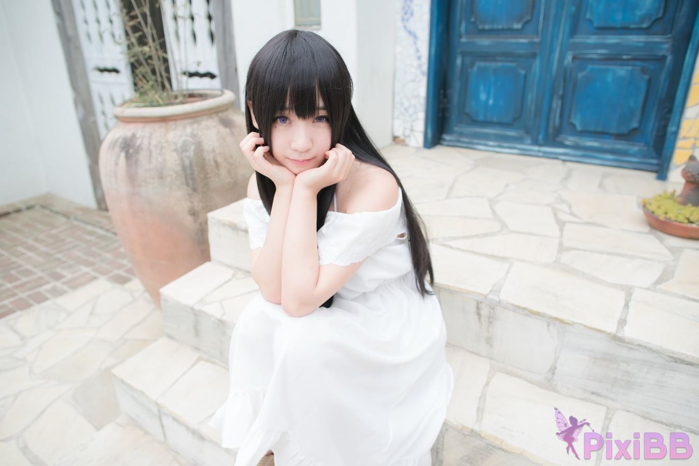 Japanese Idol Moe Iori Cosplay Ane Naru PixiBB.COM 207