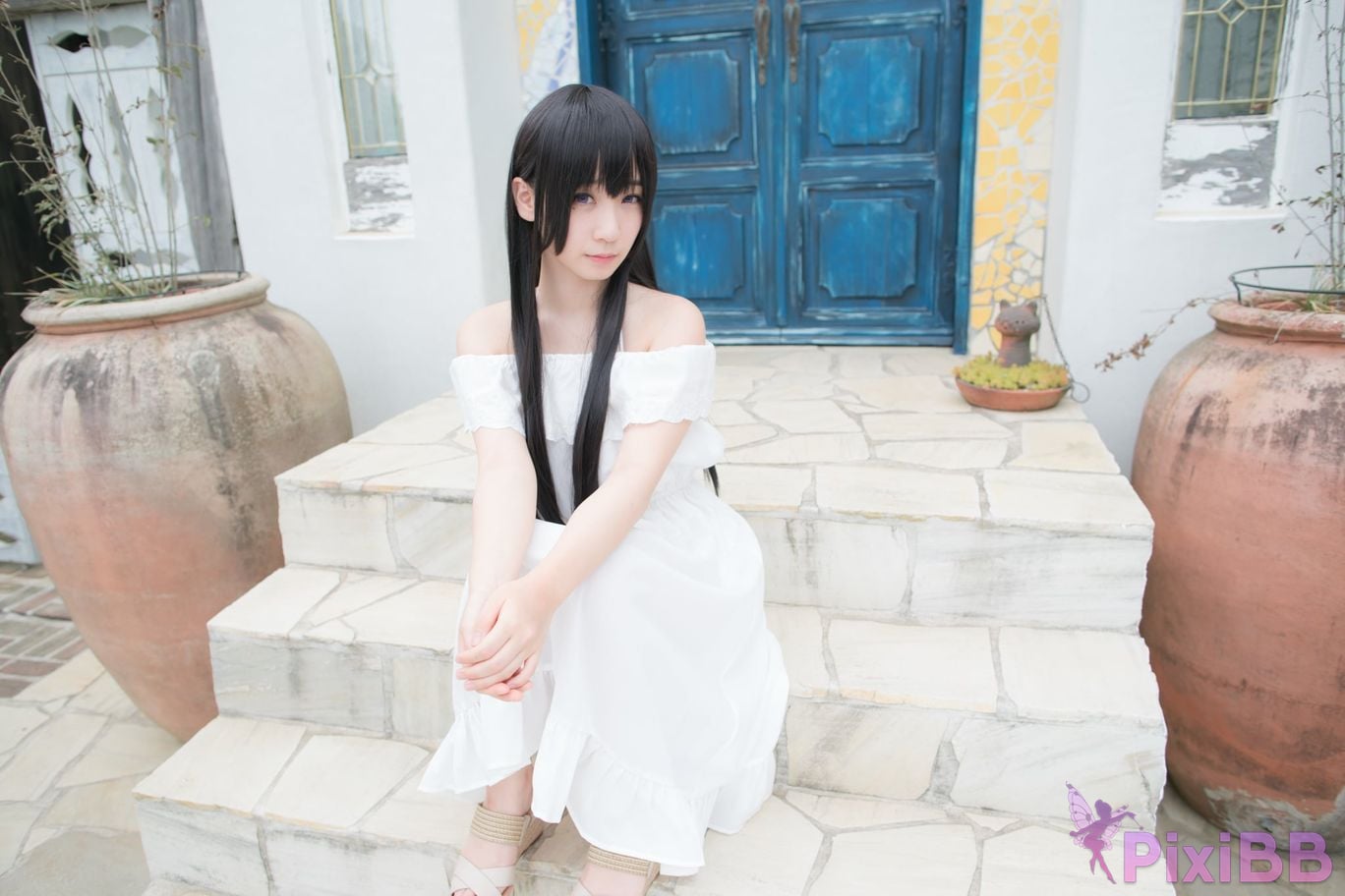 Japanese Idol Moe Iori Cosplay Ane Naru PixiBB.COM 208