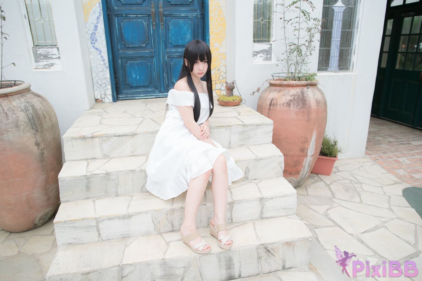 Japanese Idol Moe Iori Cosplay Ane Naru PixiBB.COM 209