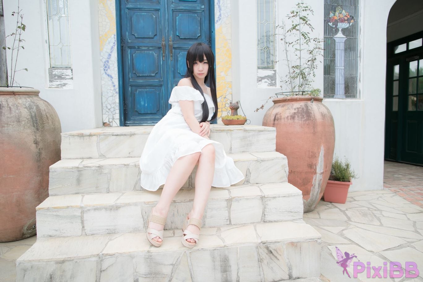 Japanese Idol Moe Iori Cosplay Ane Naru PixiBB.COM 210