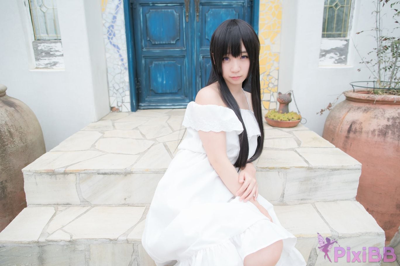 Japanese Idol Moe Iori Cosplay Ane Naru PixiBB.COM 211