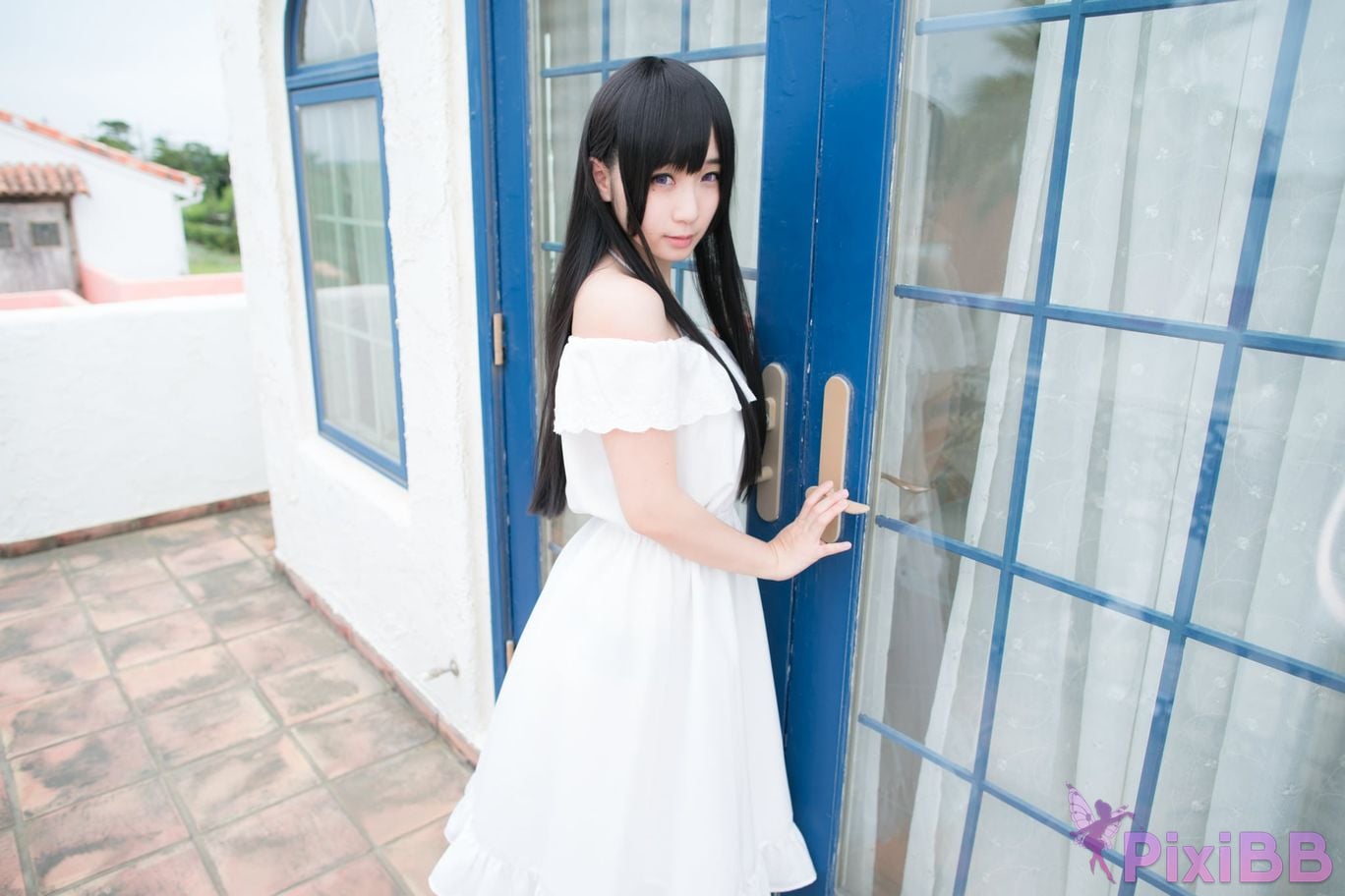 Japanese Idol Moe Iori Cosplay Ane Naru PixiBB.COM 221