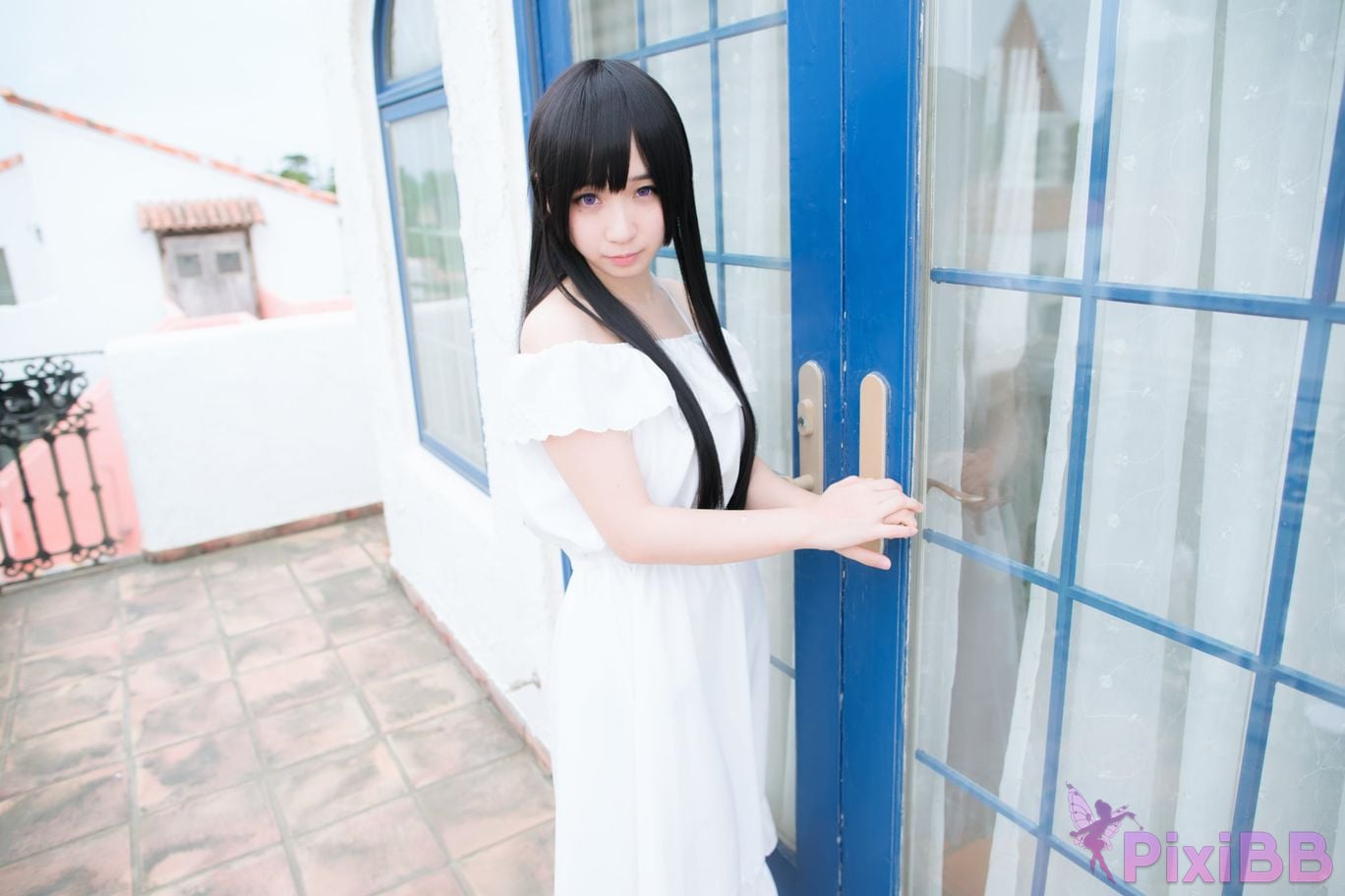 Japanese Idol Moe Iori Cosplay Ane Naru PixiBB.COM 223
