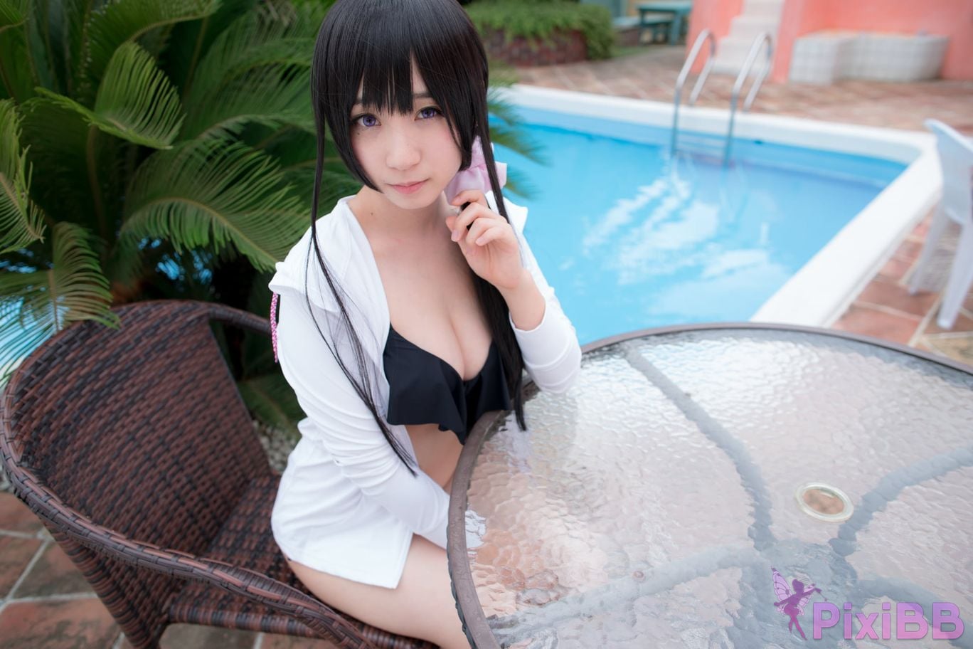 Japanese Idol Moe Iori Cosplay Ane Naru PixiBB.COM 232