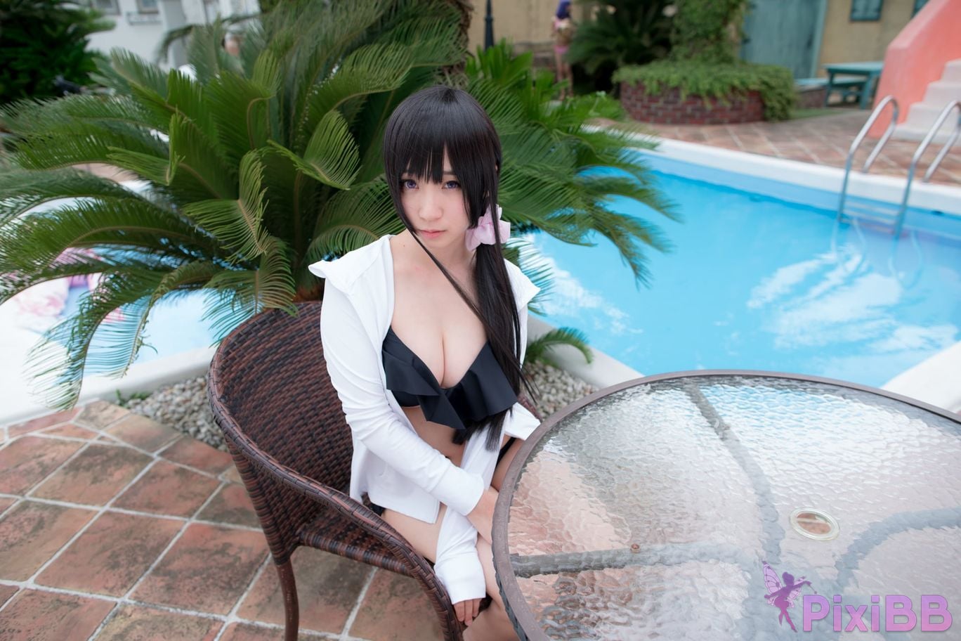 Japanese Idol Moe Iori Cosplay Ane Naru PixiBB.COM 234
