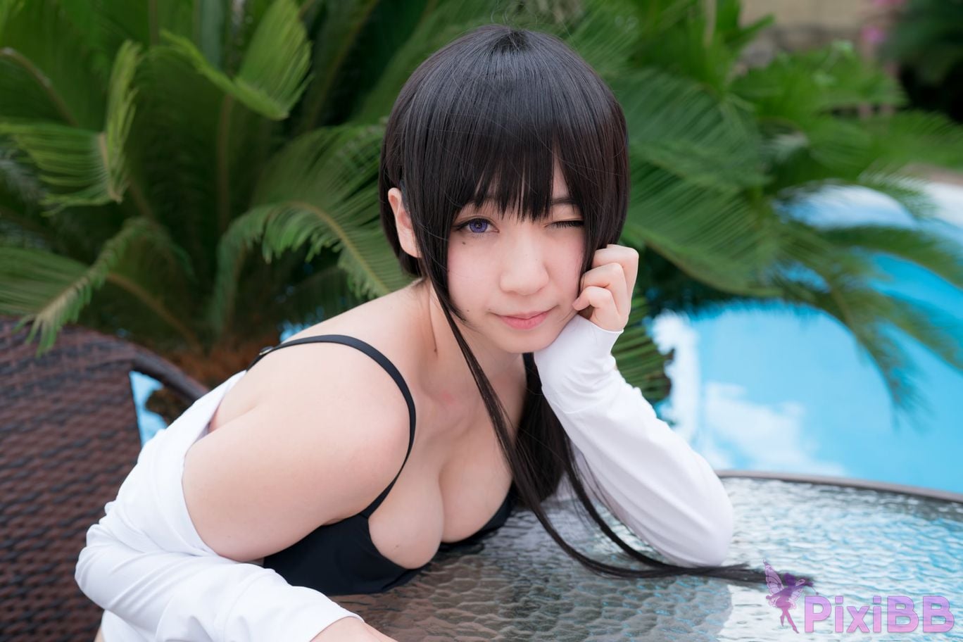 Japanese Idol Moe Iori Cosplay Ane Naru PixiBB.COM 265