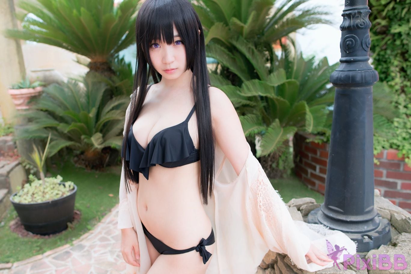 Japanese Idol Moe Iori Cosplay Ane Naru PixiBB.COM 276