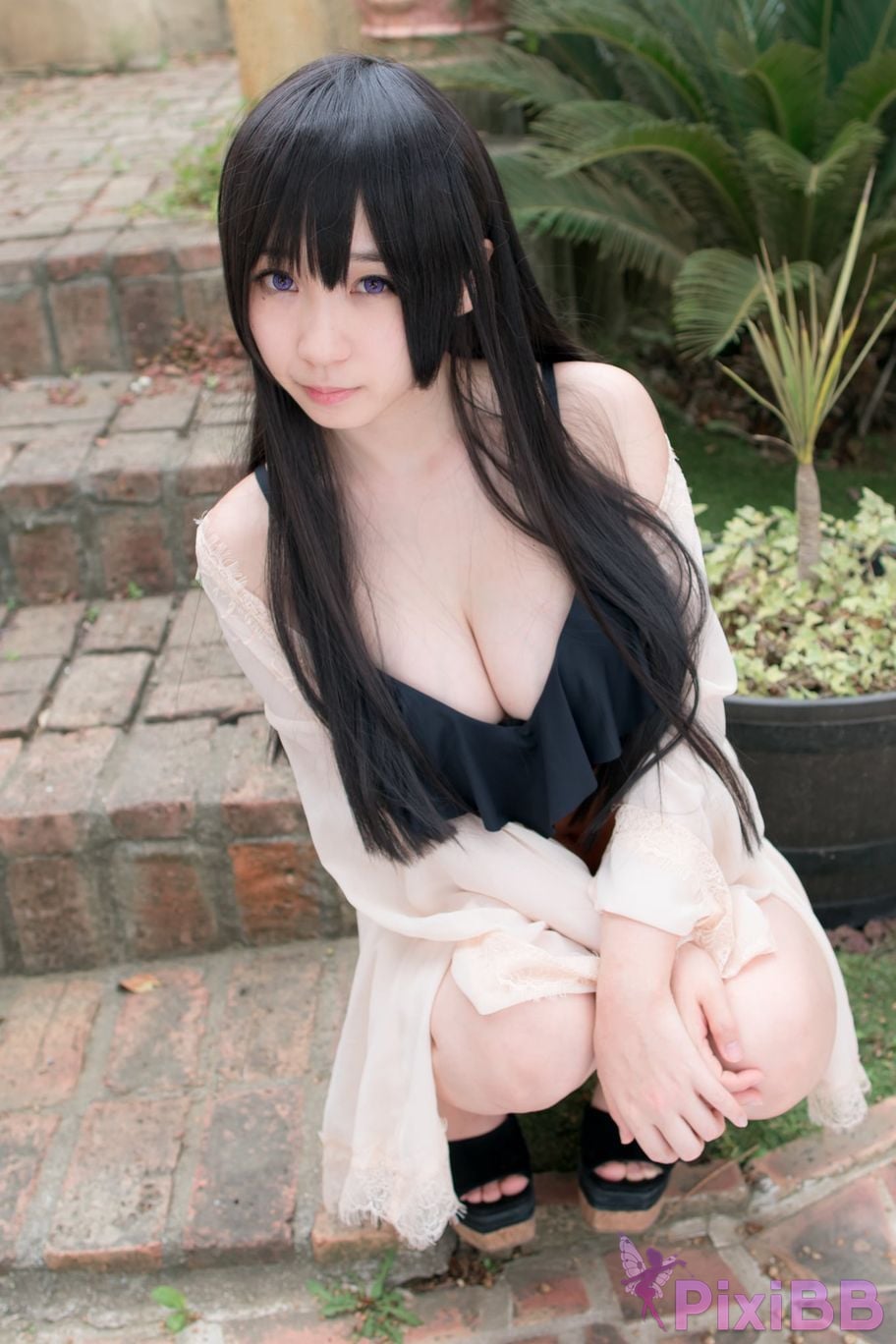Japanese Idol Moe Iori Cosplay Ane Naru PixiBB.COM 284
