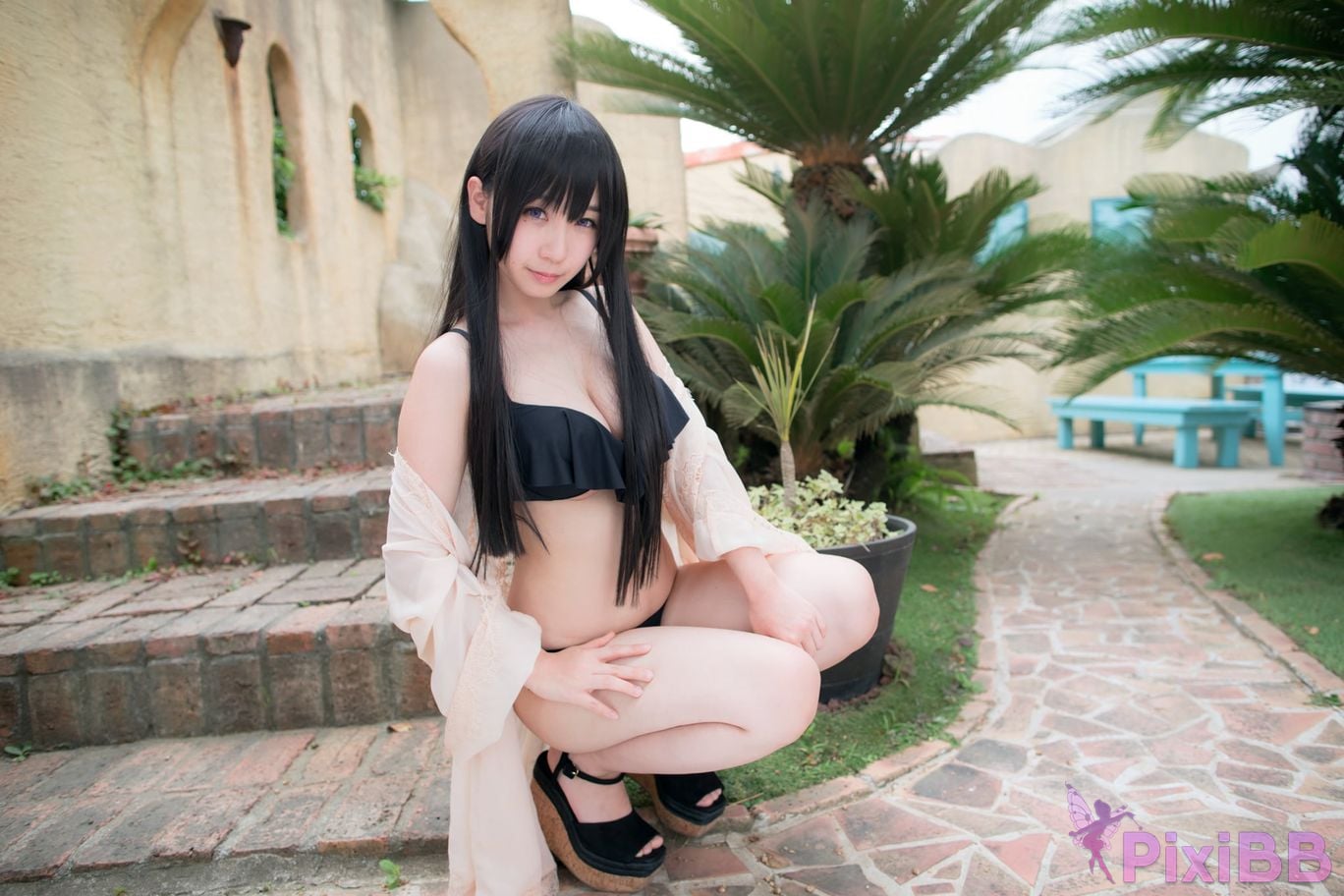 Japanese Idol Moe Iori Cosplay Ane Naru PixiBB.COM 287