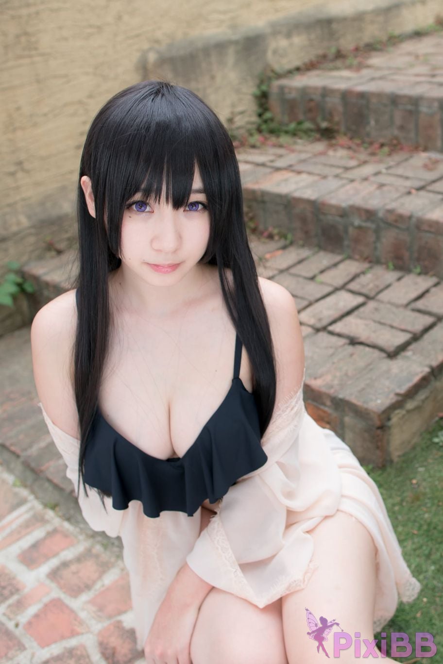 Japanese Idol Moe Iori Cosplay Ane Naru PixiBB.COM 289