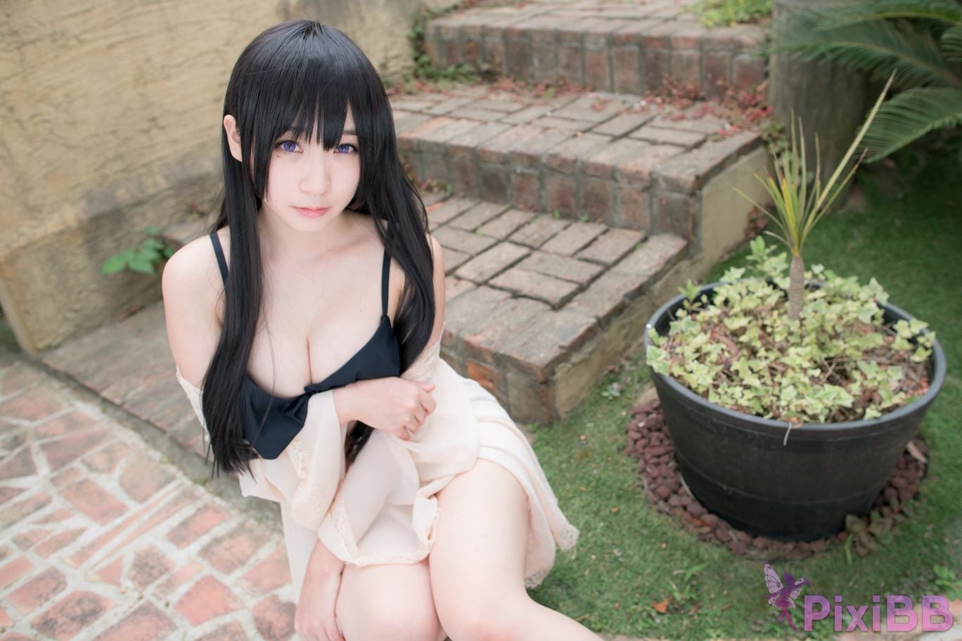 Japanese Idol Moe Iori Cosplay Ane Naru PixiBB.COM 290