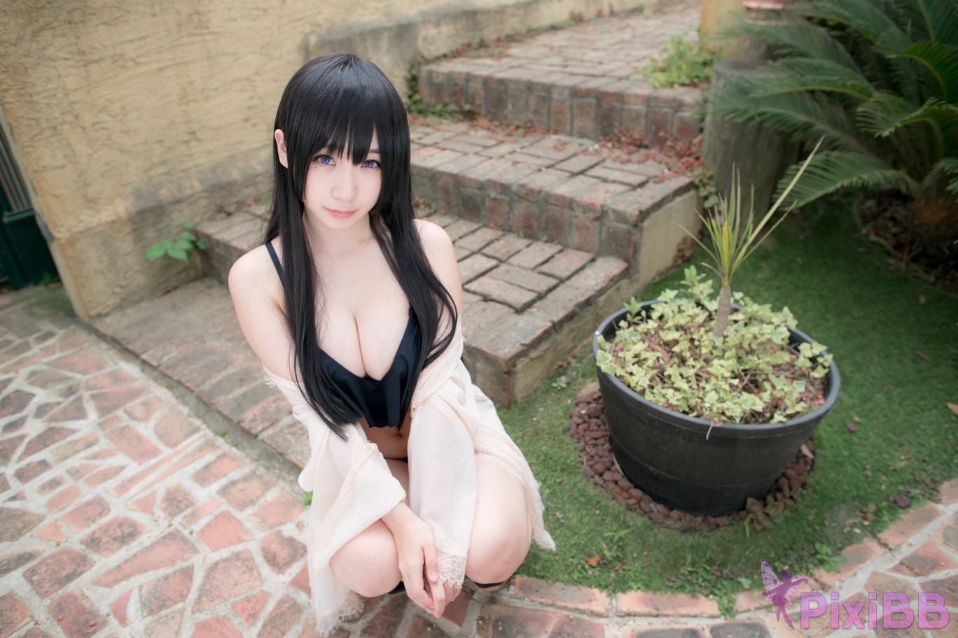 Japanese Idol Moe Iori Cosplay Ane Naru PixiBB.COM 291