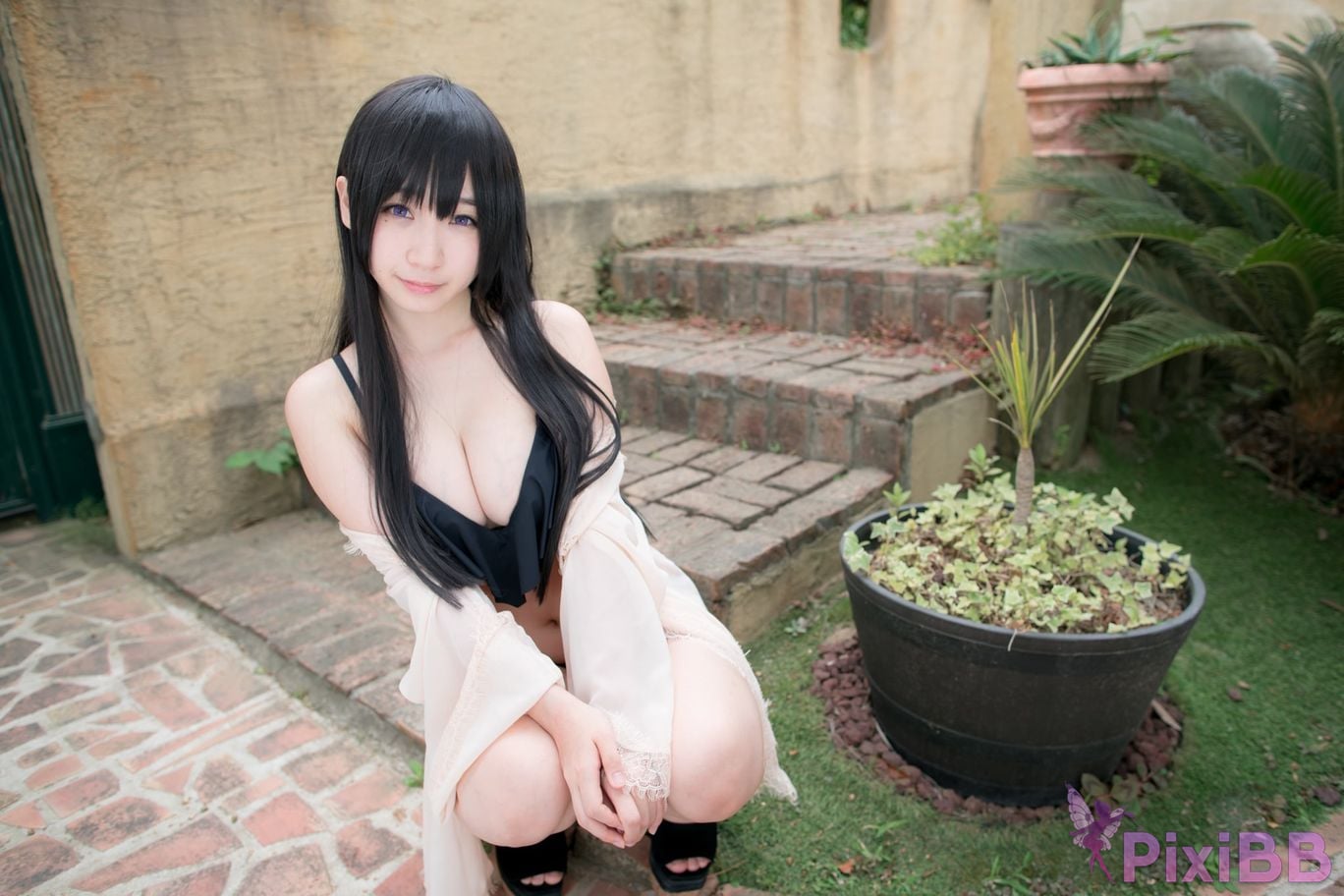 Japanese Idol Moe Iori Cosplay Ane Naru PixiBB.COM 292