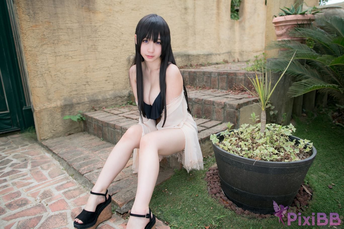 Japanese Idol Moe Iori Cosplay Ane Naru PixiBB.COM 295