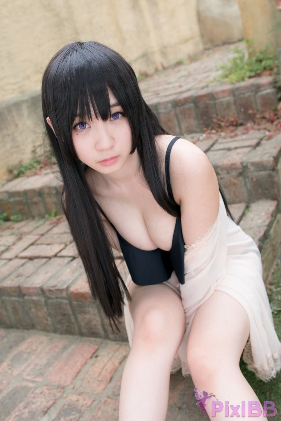Japanese Idol Moe Iori Cosplay Ane Naru PixiBB.COM 302