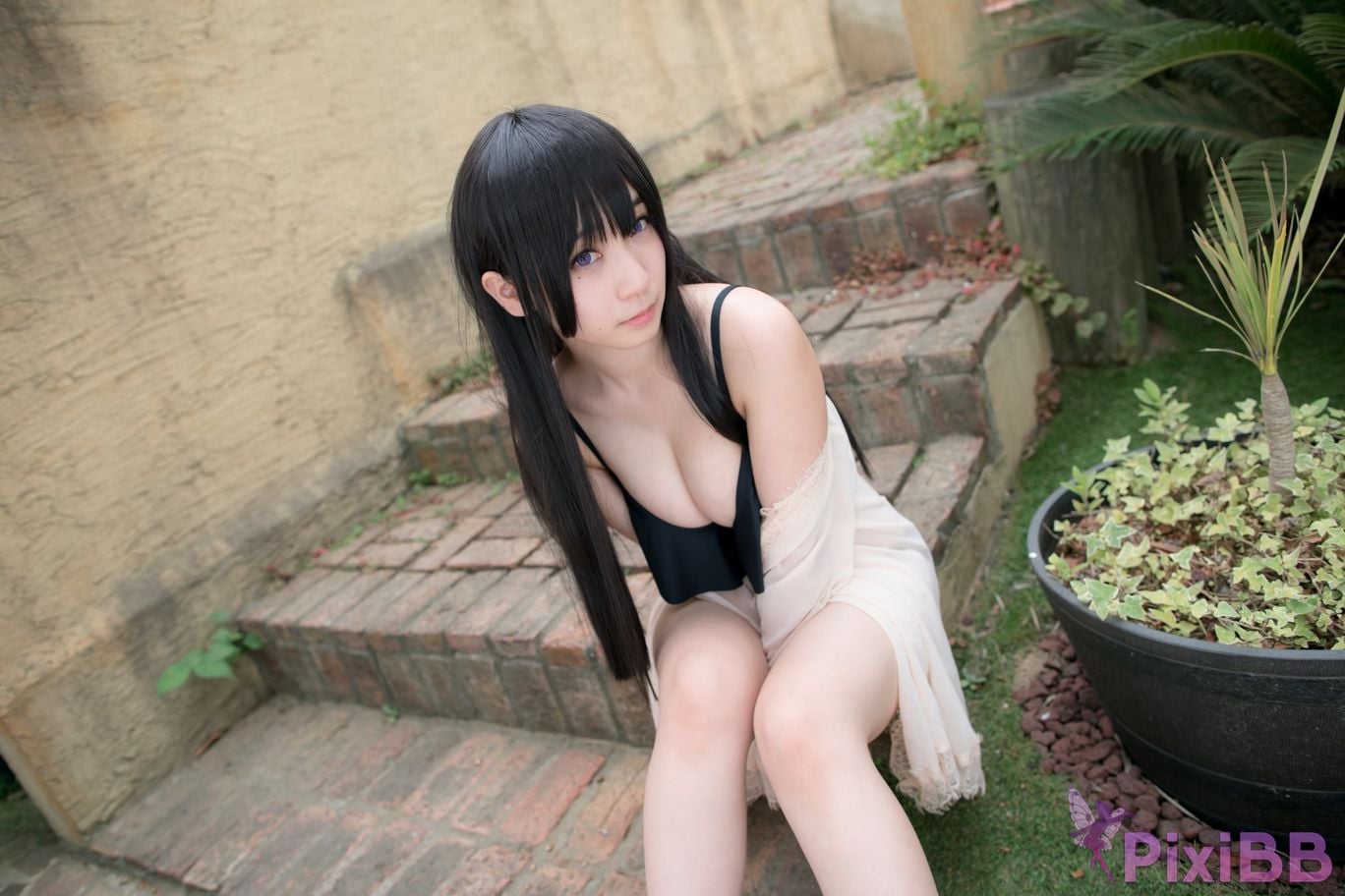 Japanese Idol Moe Iori Cosplay Ane Naru PixiBB.COM 304