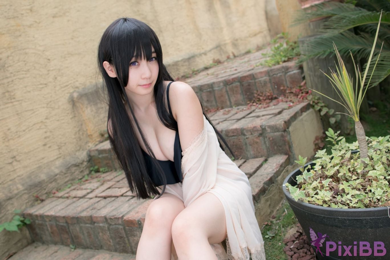 Japanese Idol Moe Iori Cosplay Ane Naru PixiBB.COM 305