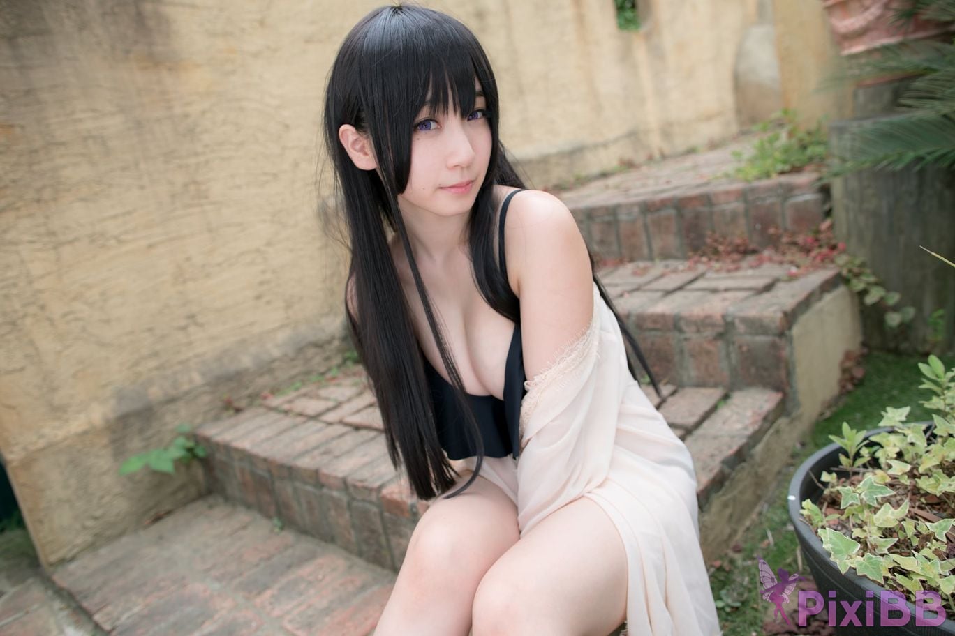 Japanese Idol Moe Iori Cosplay Ane Naru PixiBB.COM 306