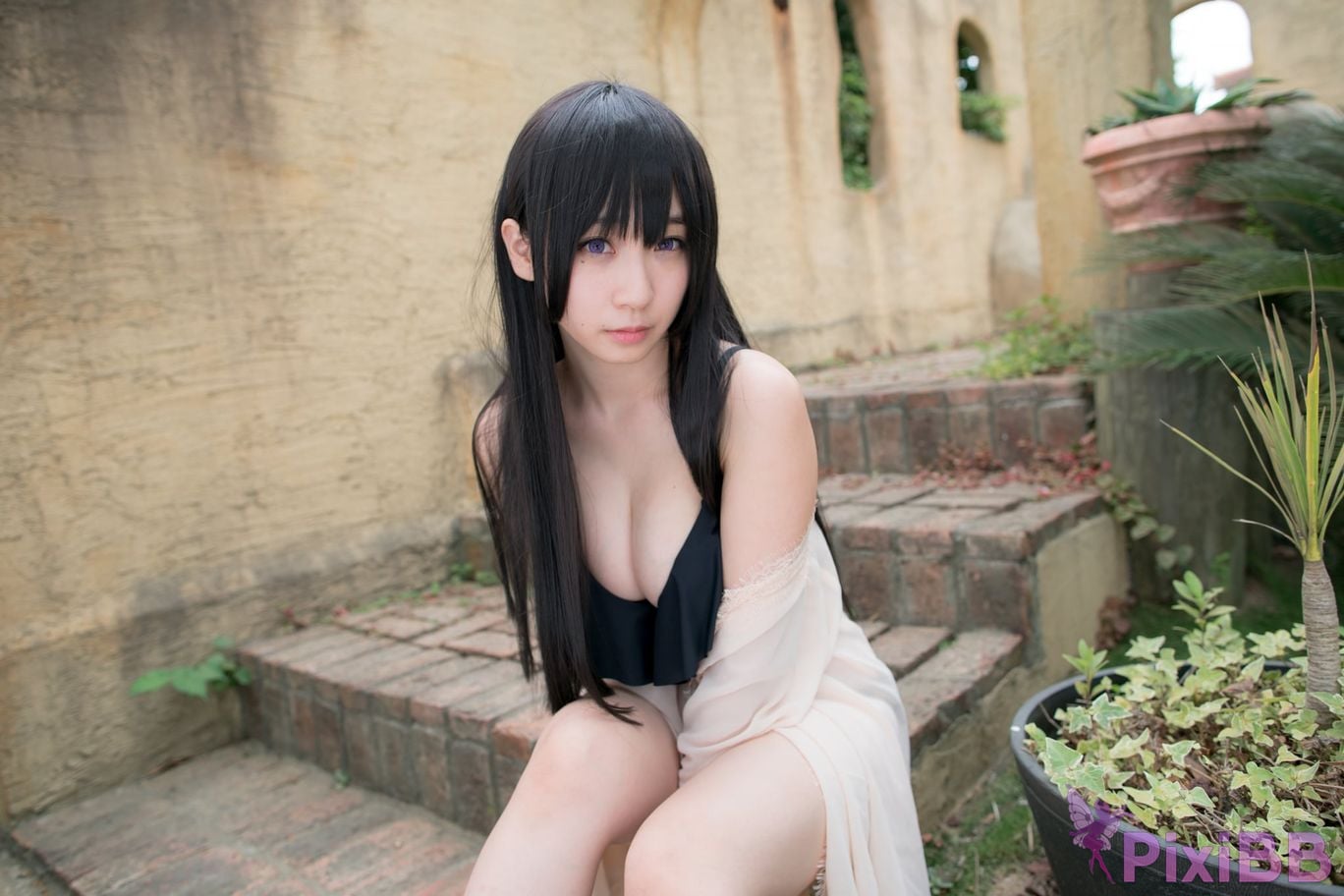 Japanese Idol Moe Iori Cosplay Ane Naru PixiBB.COM 307