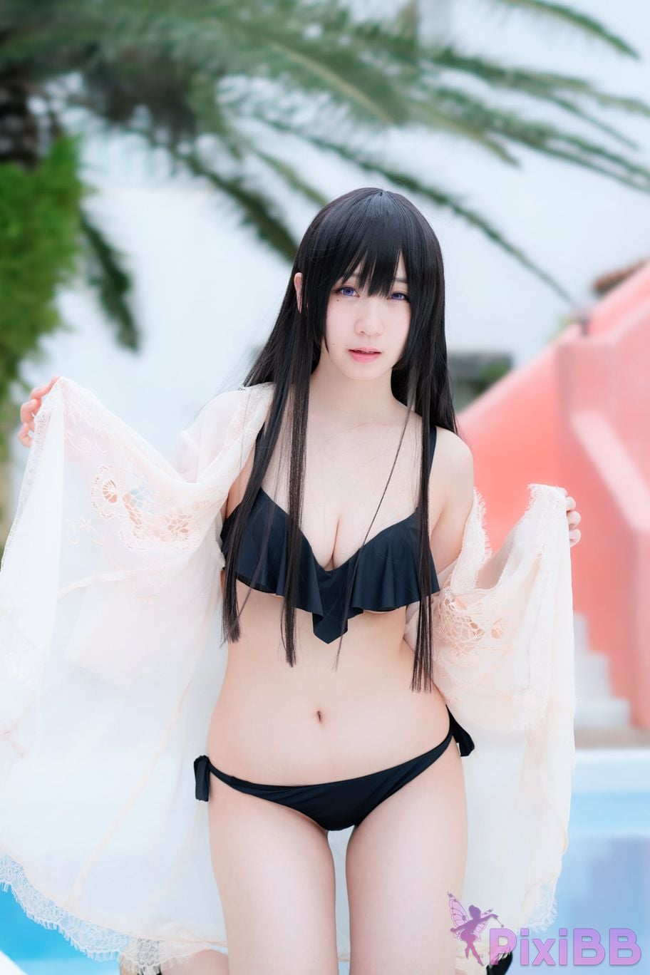 Japanese Idol Moe Iori Cosplay Ane Naru PixiBB.COM 322
