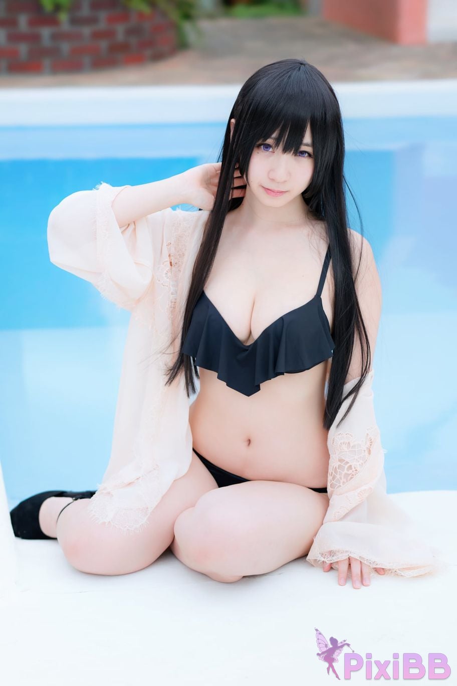 Japanese Idol Moe Iori Cosplay Ane Naru PixiBB.COM 334
