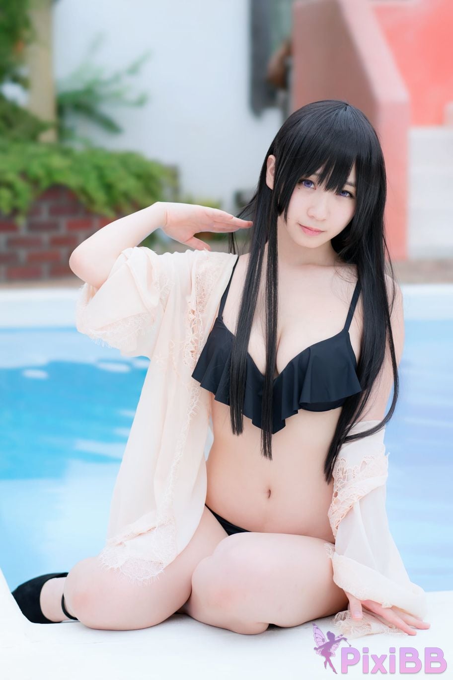 Japanese Idol Moe Iori Cosplay Ane Naru PixiBB.COM 335
