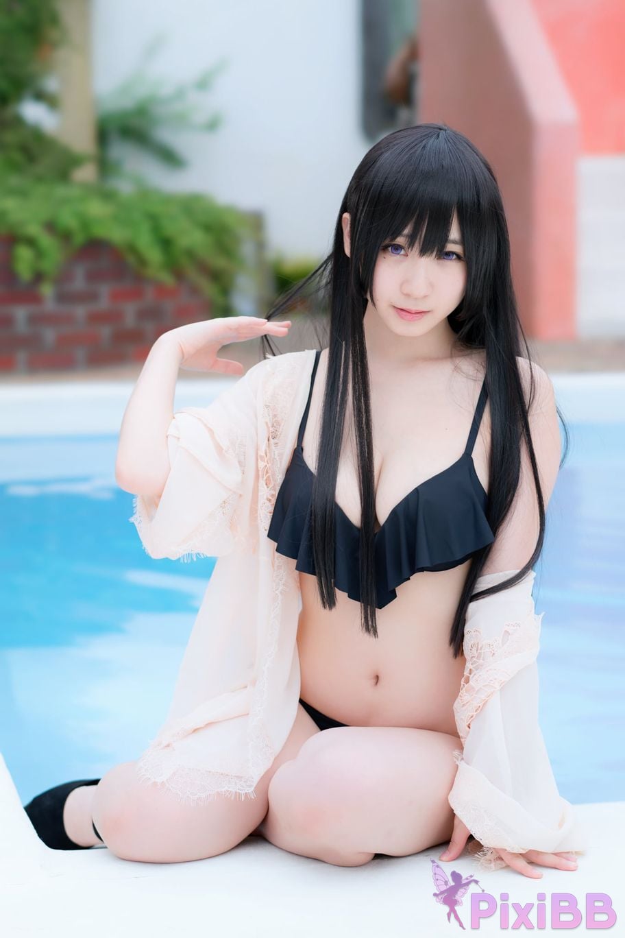 Japanese Idol Moe Iori Cosplay Ane Naru PixiBB.COM 336