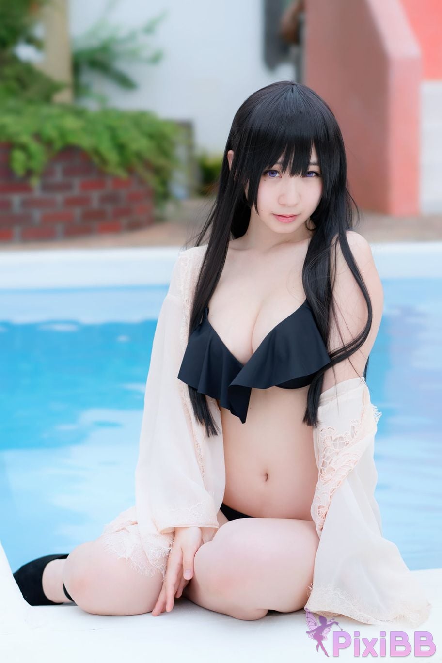 Japanese Idol Moe Iori Cosplay Ane Naru PixiBB.COM 338