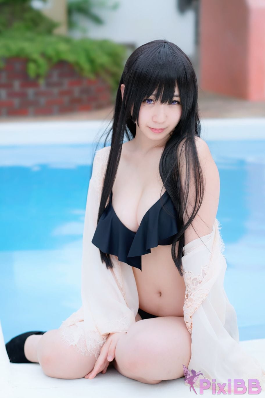 Japanese Idol Moe Iori Cosplay Ane Naru PixiBB.COM 339