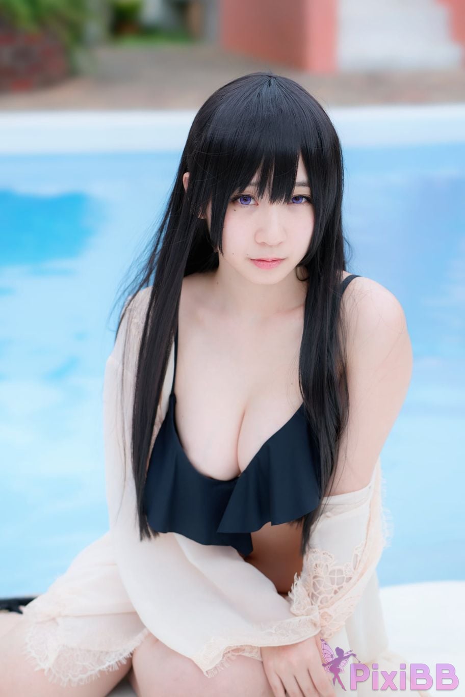 Japanese Idol Moe Iori Cosplay Ane Naru PixiBB.COM 341