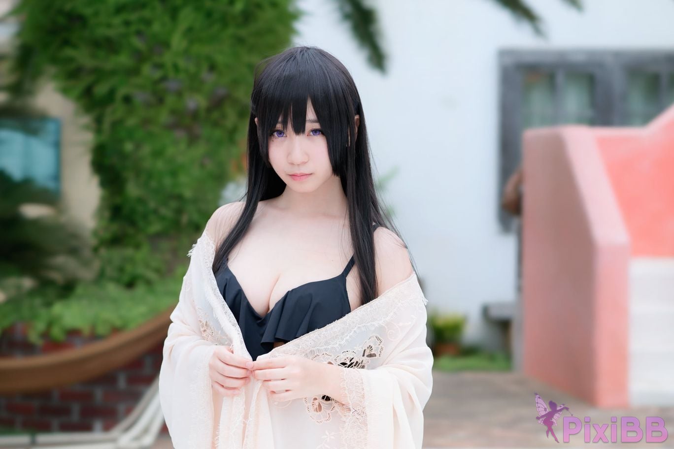 Japanese Idol Moe Iori Cosplay Ane Naru PixiBB.COM 356
