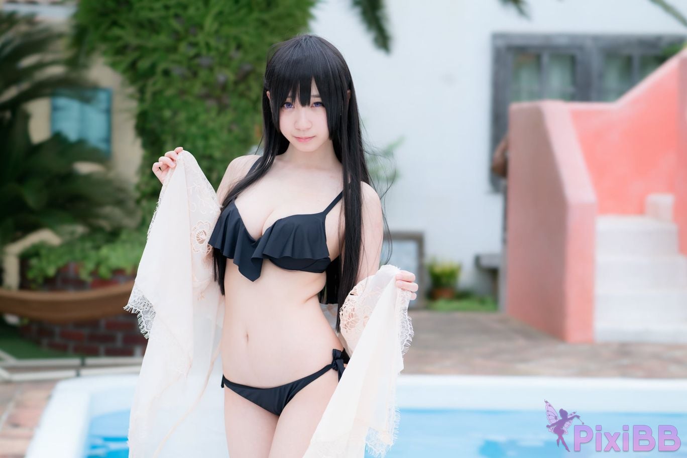 Japanese Idol Moe Iori Cosplay Ane Naru PixiBB.COM 358