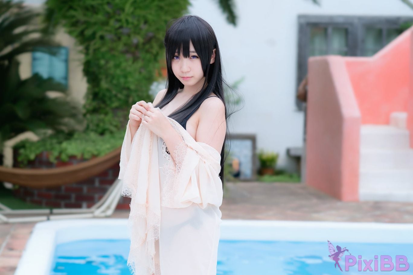 Japanese Idol Moe Iori Cosplay Ane Naru PixiBB.COM 359