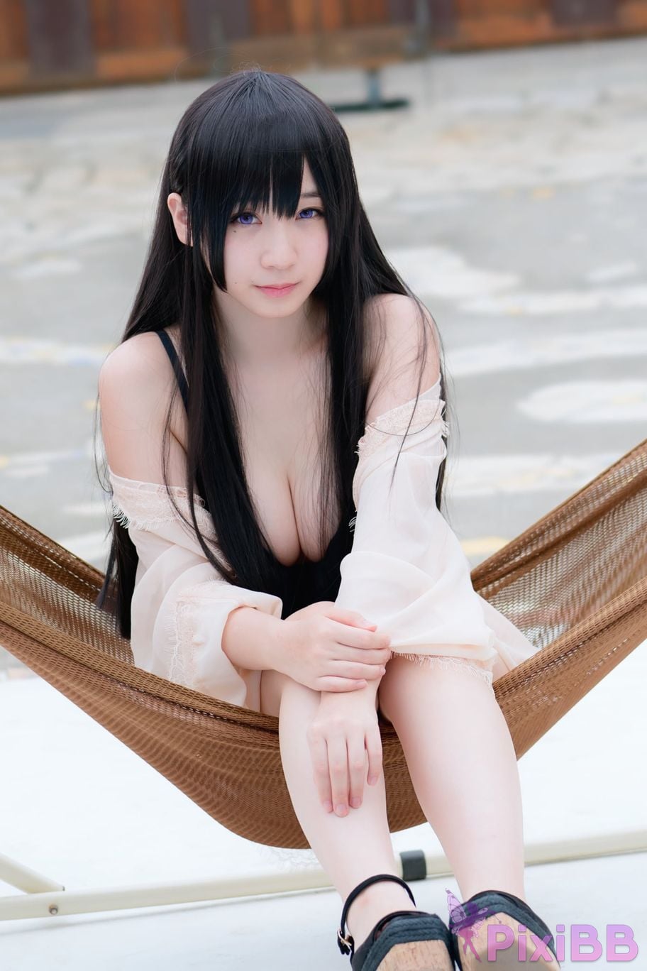 Japanese Idol Moe Iori Cosplay Ane Naru PixiBB.COM 364