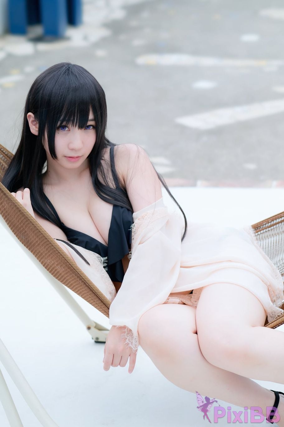 Japanese Idol Moe Iori Cosplay Ane Naru PixiBB.COM 368