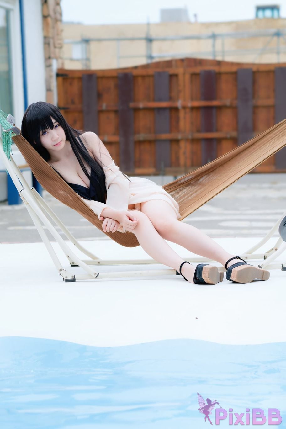 Japanese Idol Moe Iori Cosplay Ane Naru PixiBB.COM 369