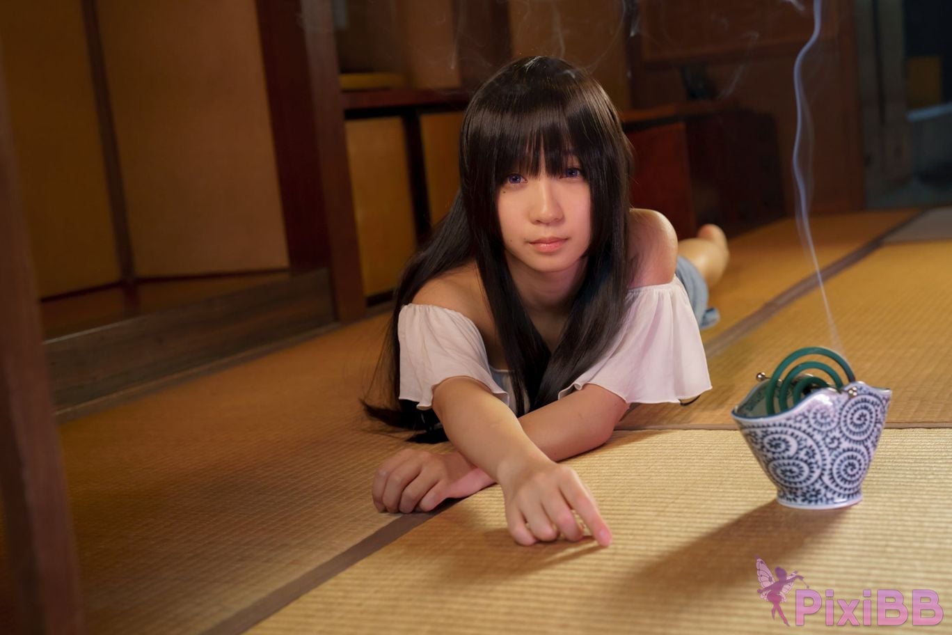 Japanese Idol Moe Iori Cosplay Ane Naru PixiBB.COM 371