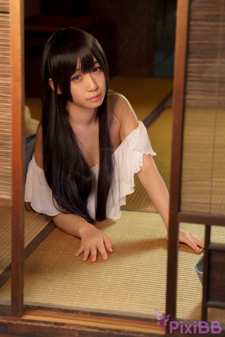 Japanese Idol Moe Iori Cosplay Ane Naru PixiBB.COM 397