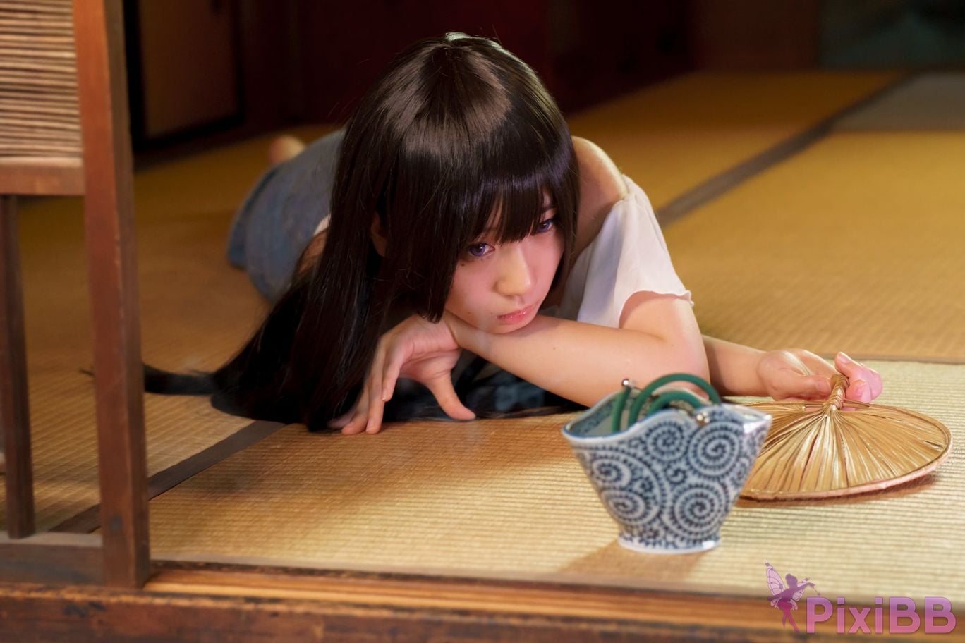 Japanese Idol Moe Iori Cosplay Ane Naru PixiBB.COM 400