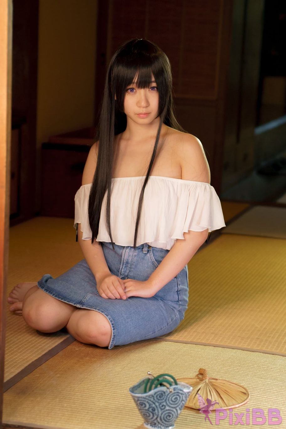 Japanese Idol Moe Iori Cosplay Ane Naru PixiBB.COM 403