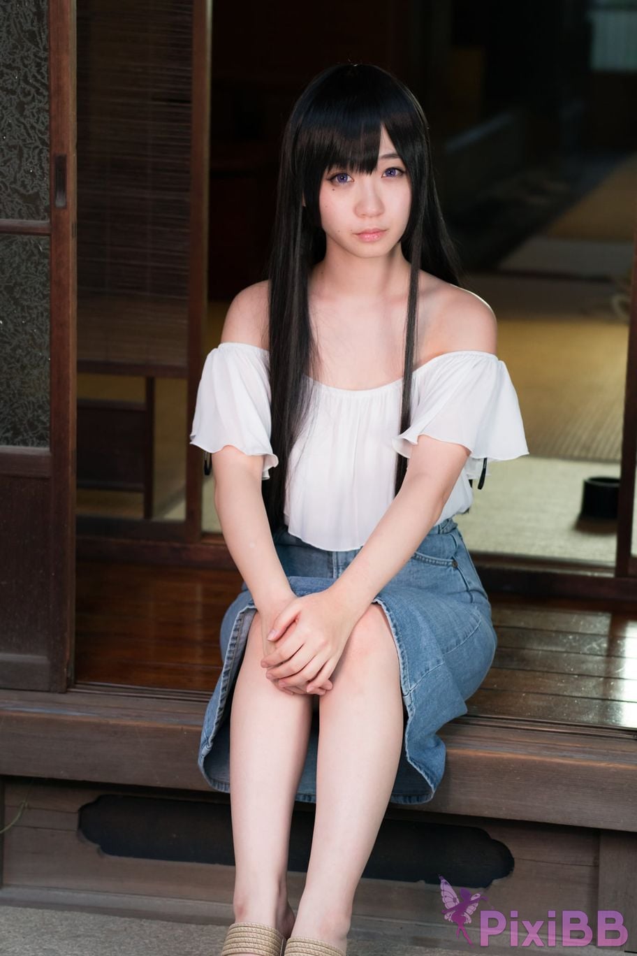 Japanese Idol Moe Iori Cosplay Ane Naru PixiBB.COM 409
