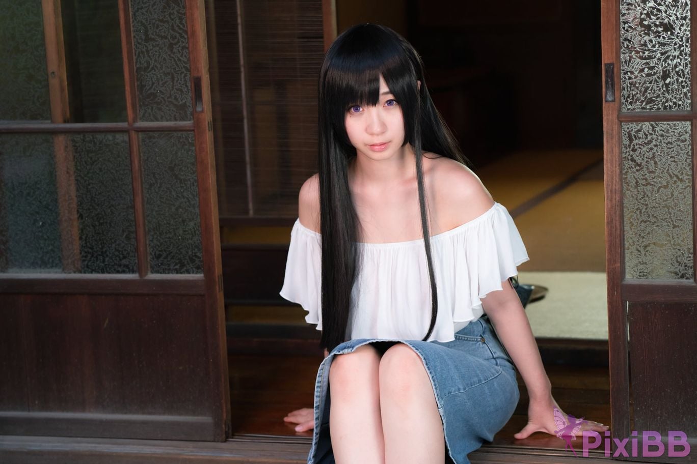 Japanese Idol Moe Iori Cosplay Ane Naru PixiBB.COM 412