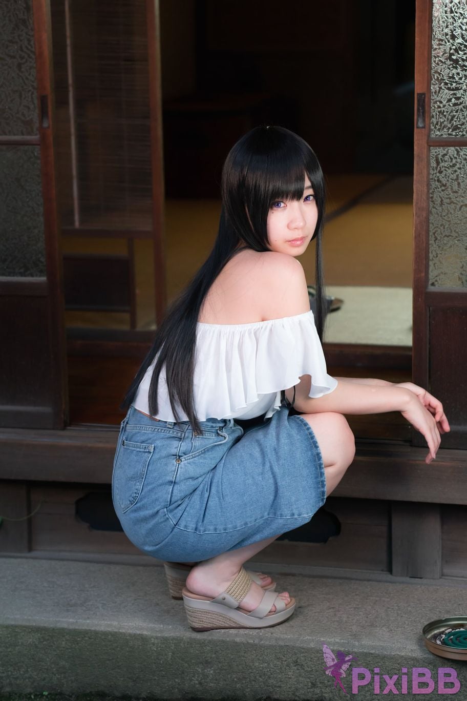 Japanese Idol Moe Iori Cosplay Ane Naru PixiBB.COM 415