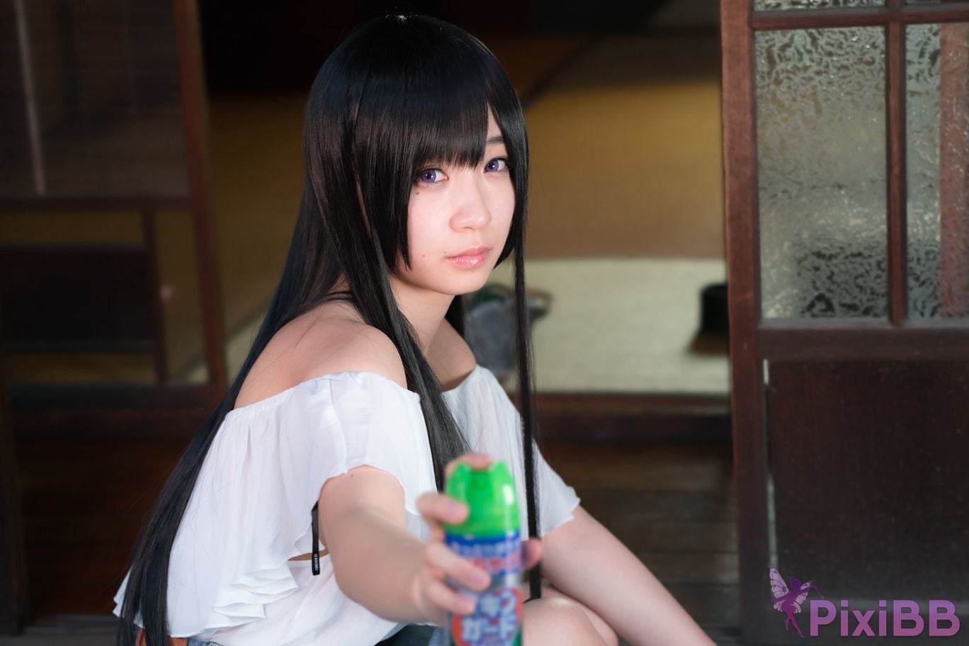 Japanese Idol Moe Iori Cosplay Ane Naru PixiBB.COM 416