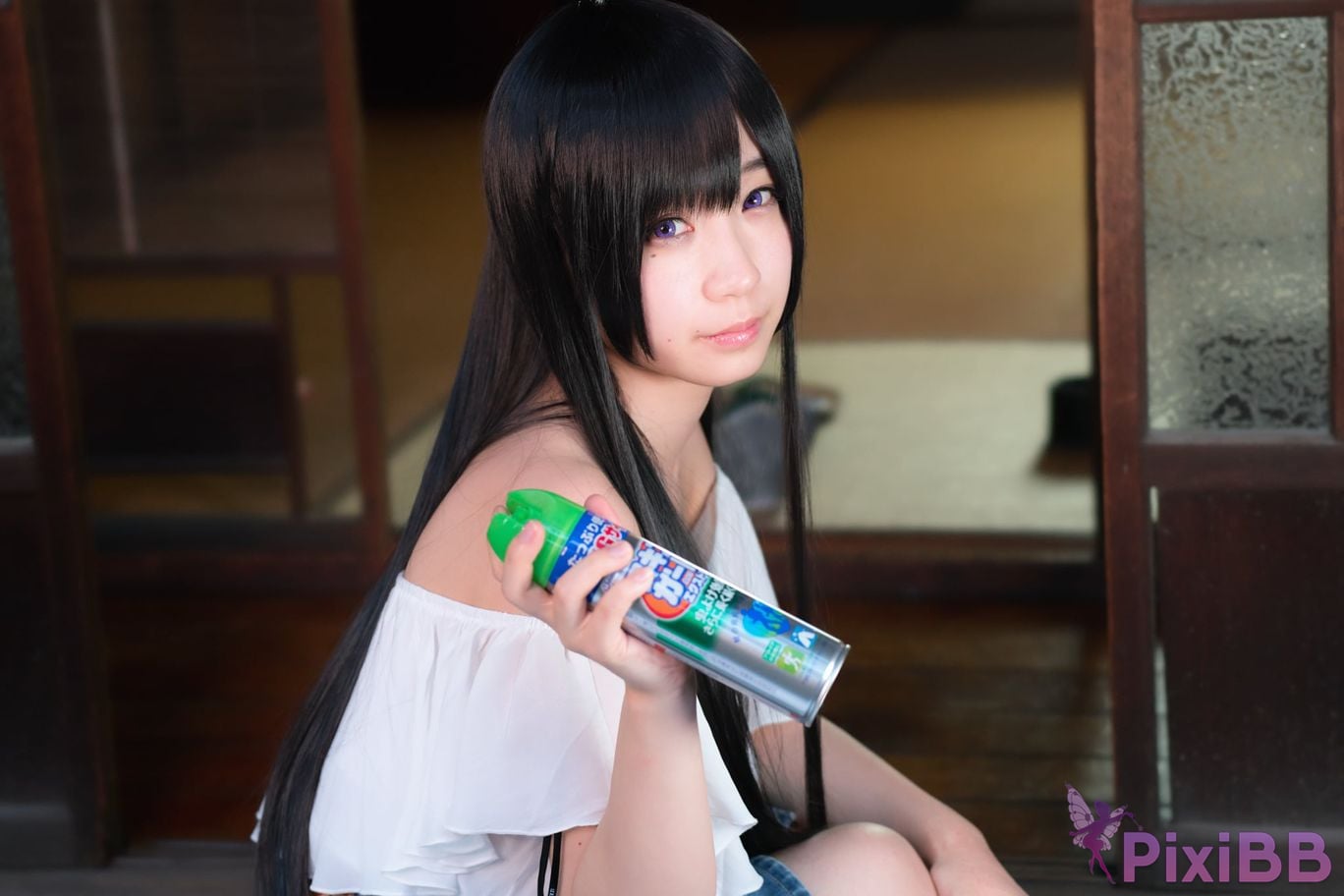 Japanese Idol Moe Iori Cosplay Ane Naru PixiBB.COM 417