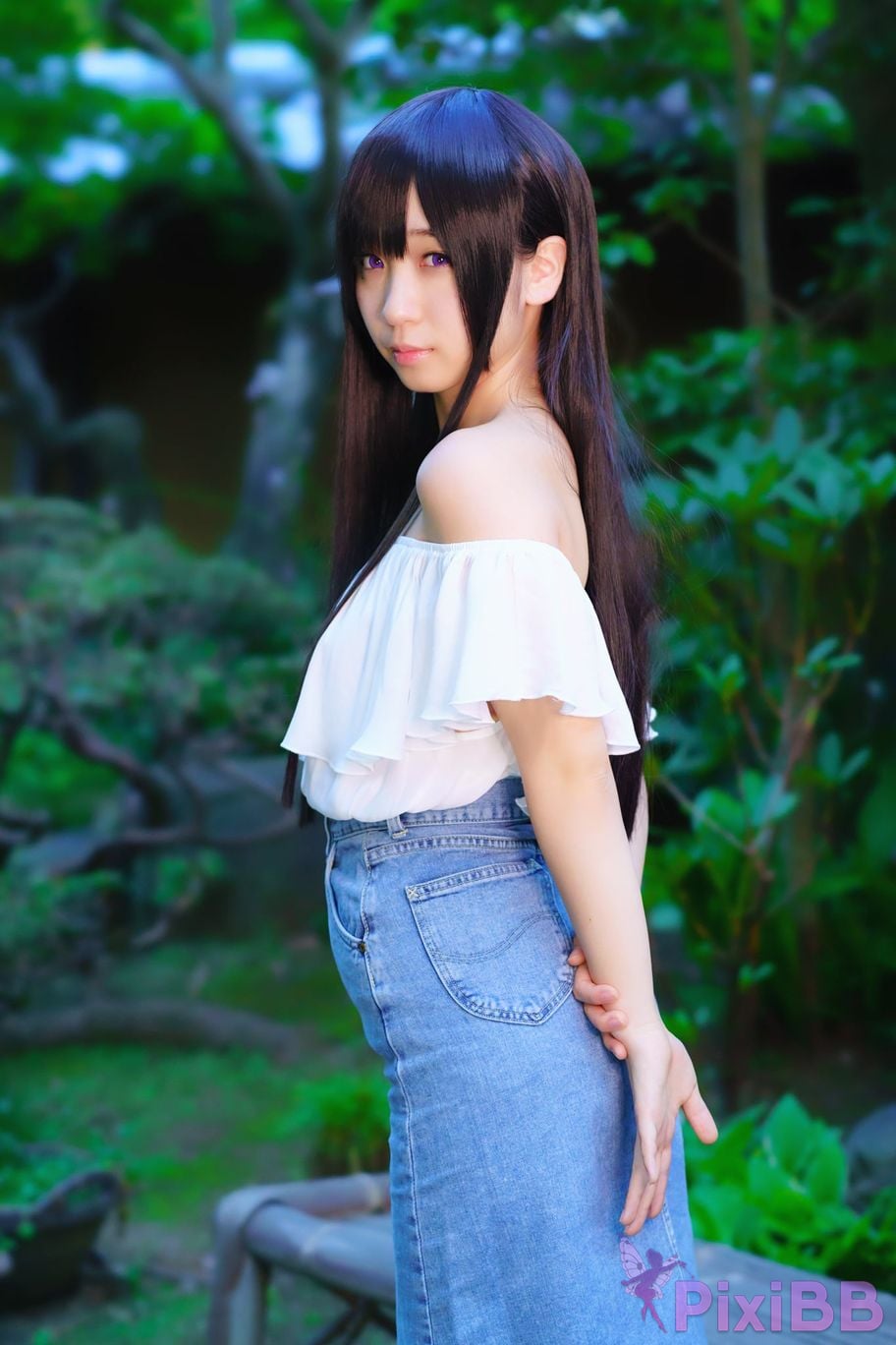Japanese Idol Moe Iori Cosplay Ane Naru PixiBB.COM 418