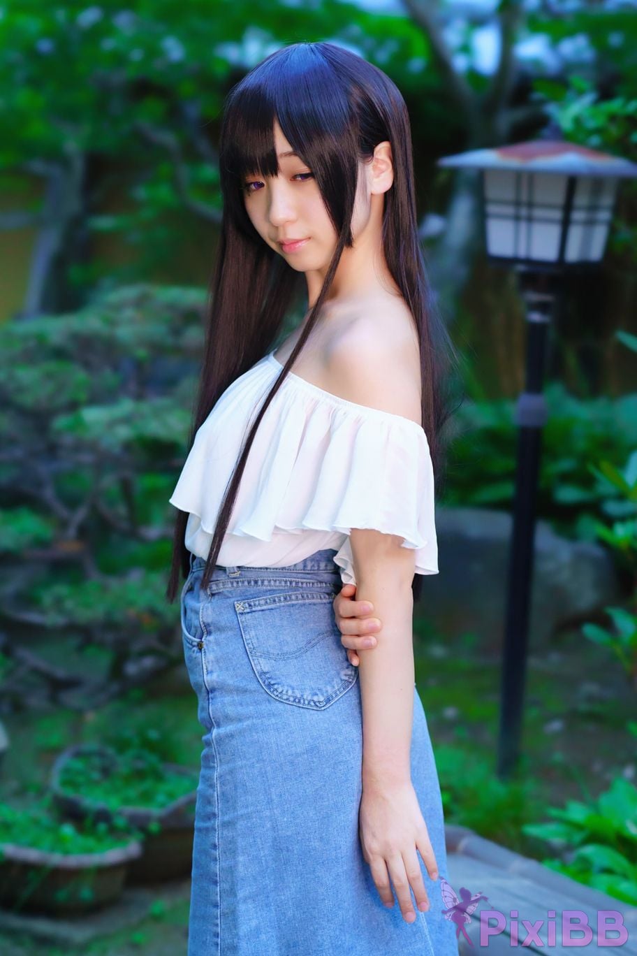 Japanese Idol Moe Iori Cosplay Ane Naru PixiBB.COM 419