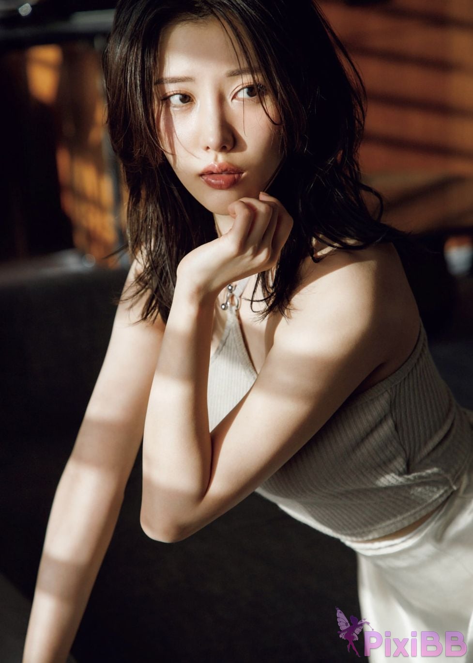 Japanese Idol Kanon Shizaki Kabone 1st photo collection unplugged PixiBB.COM 072