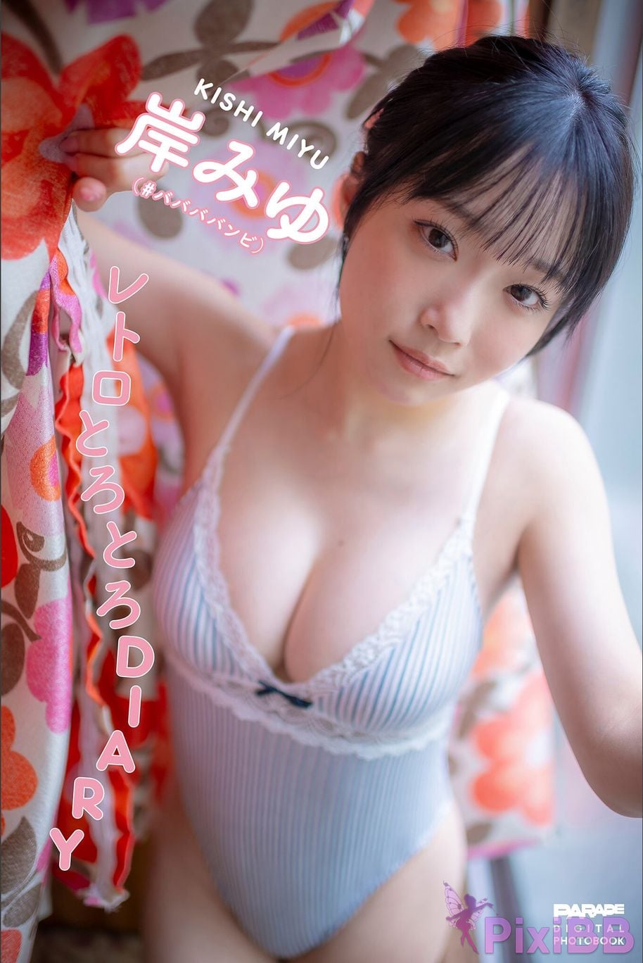 Japanese Idol Miyu Kishi retro simmering DIARY PARADE digital photo book PixiBB.COM 001